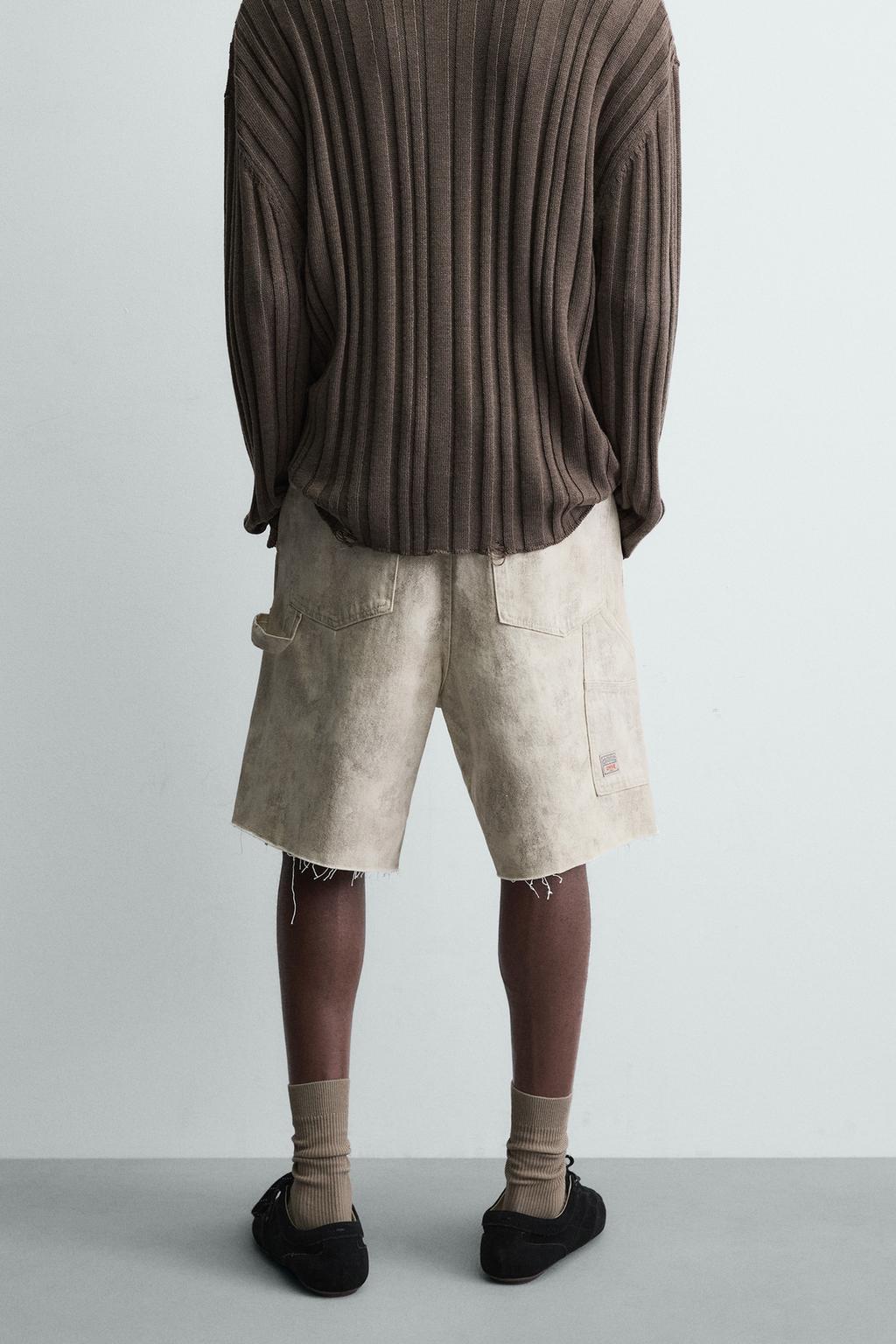 Бермуды с карманом плотника