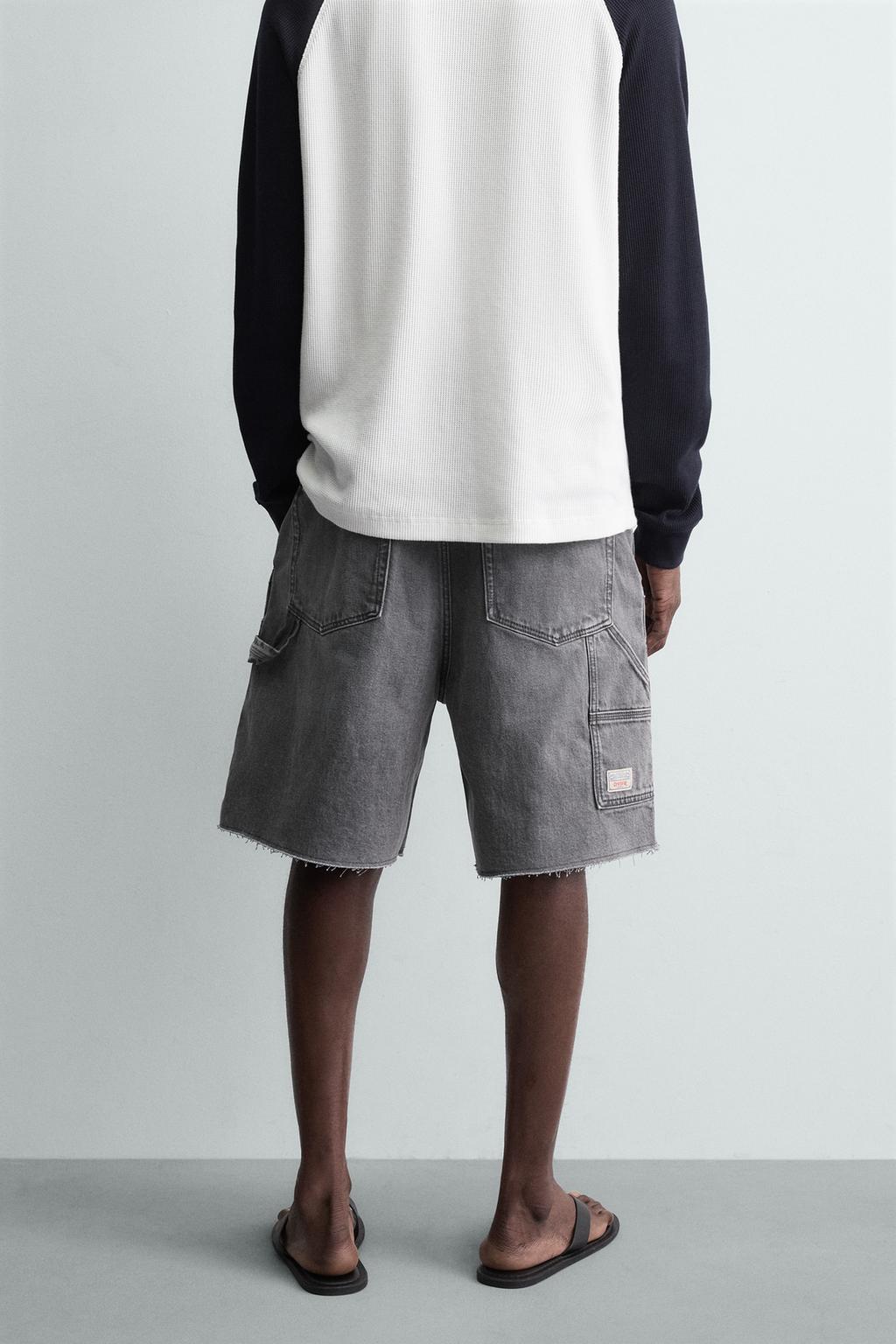 Бермуды с карманом столяра