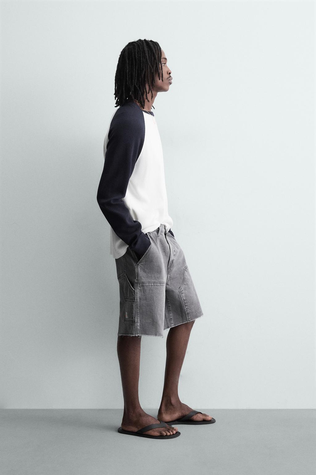 Бермуды с карманом столяра