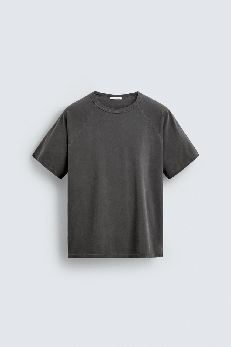 ФУТБОЛКА RELAXED FIT ИЗ ЛЕГКОЙ ТКАНИ