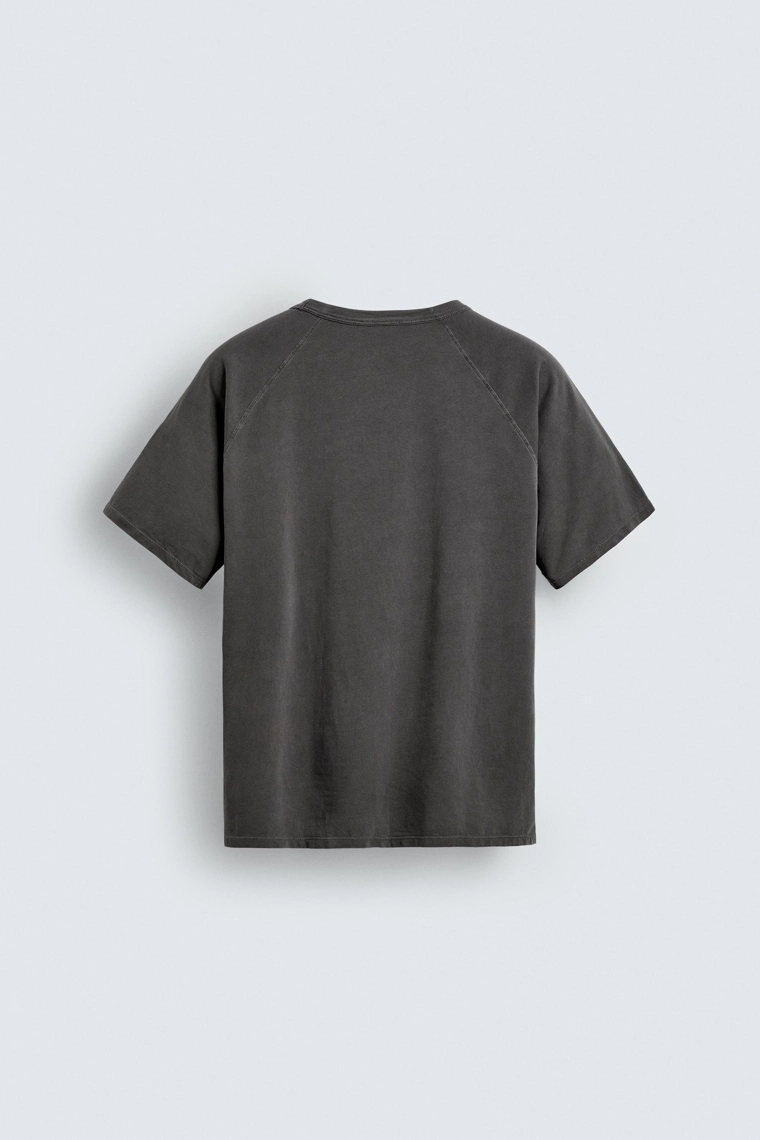 ФУТБОЛКА RELAXED FIT ИЗ ЛЕГКОЙ ТКАНИ