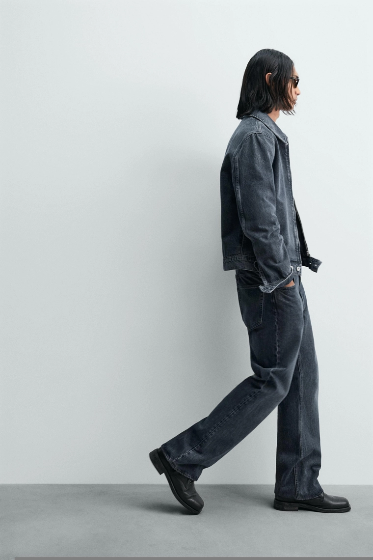 Джинсы limited edition с расклешенной посадкой