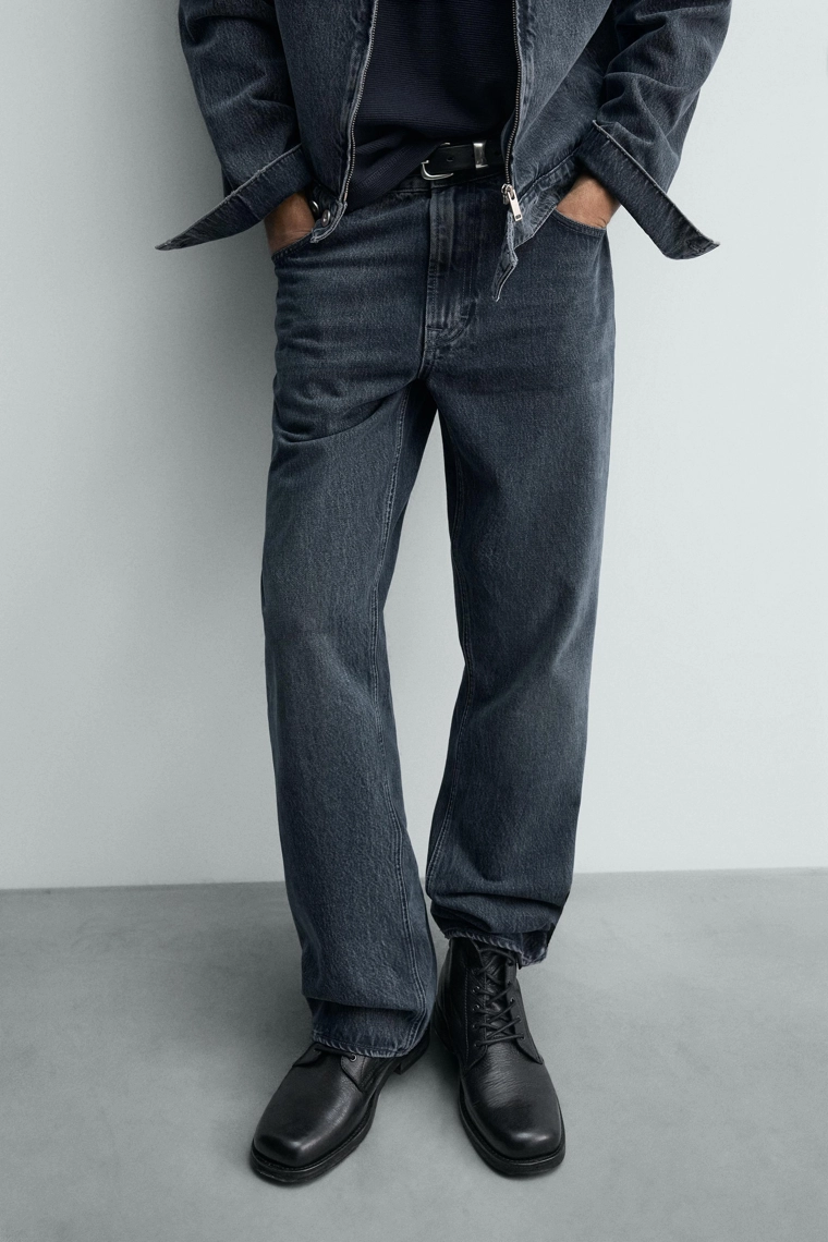 Джинсы limited edition с расклешенной посадкой