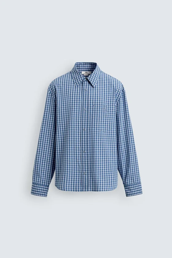 РУБАШКА RELAXED FIT В КЛЕТКУ LIMITED EDITION