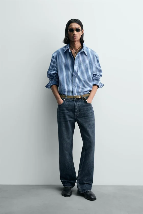 РУБАШКА RELAXED FIT В КЛЕТКУ LIMITED EDITION
