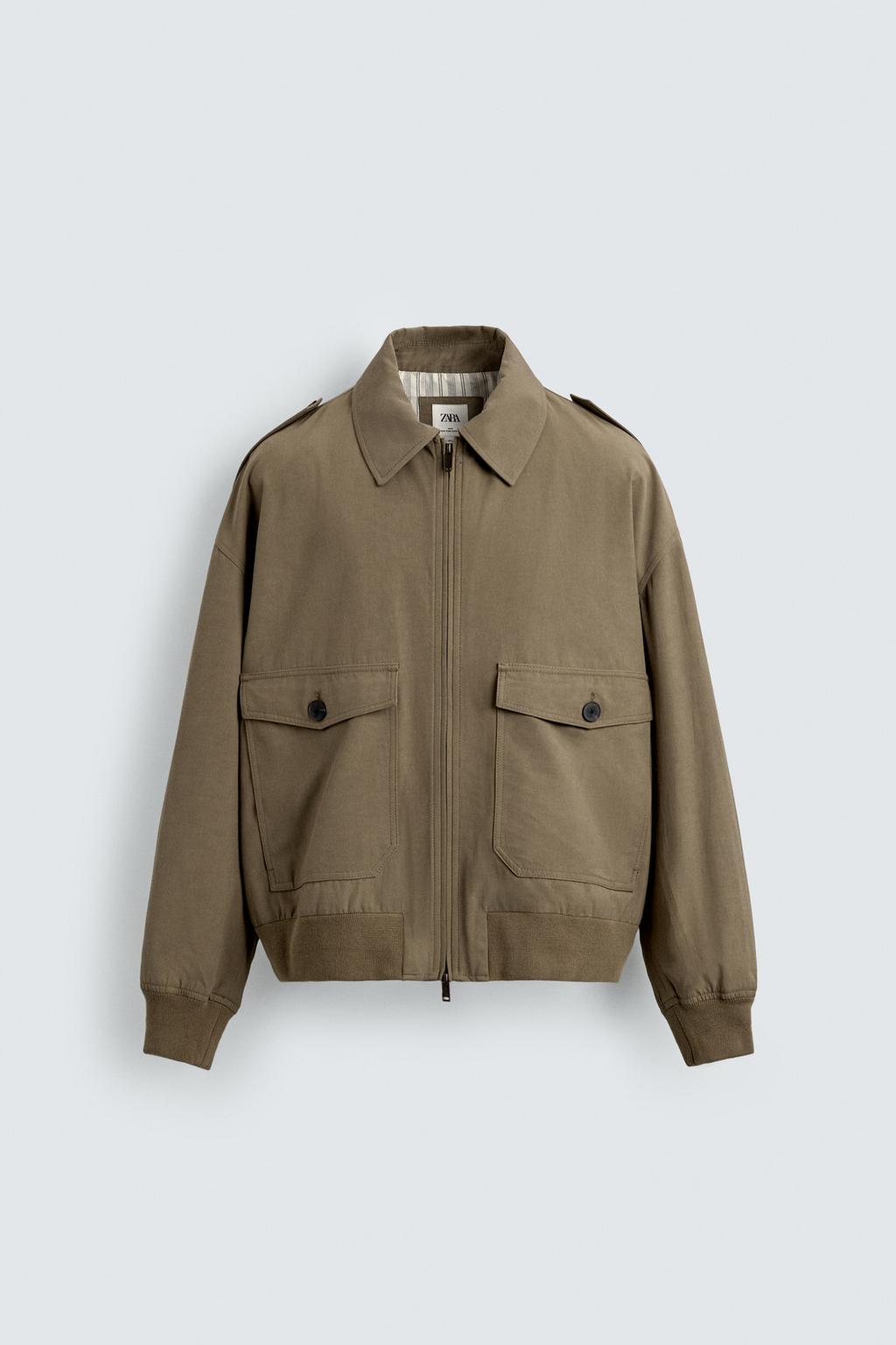 КУРТКА СВОБОДНОГО КРОЯ ИЗ ВИСКОЗЫ И ХЛОПКА, ЛИМИТИРОВАННАЯ СЕРИЯ