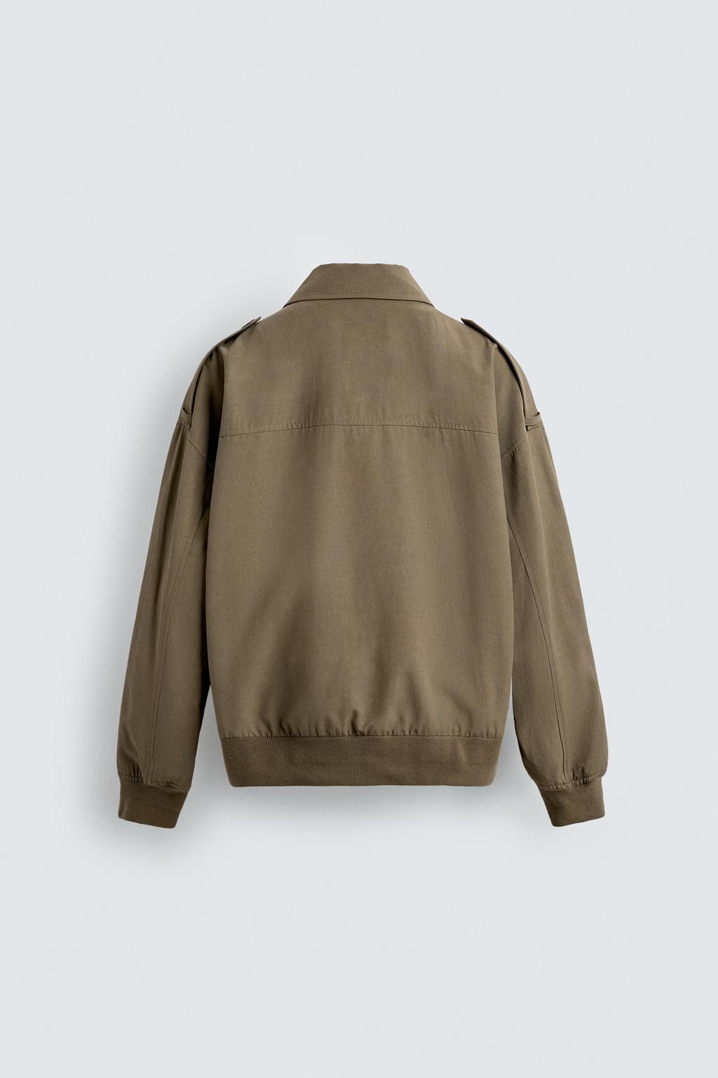 КУРТКА СВОБОДНОГО КРОЯ ИЗ ВИСКОЗЫ И ХЛОПКА, ЛИМИТИРОВАННАЯ СЕРИЯ