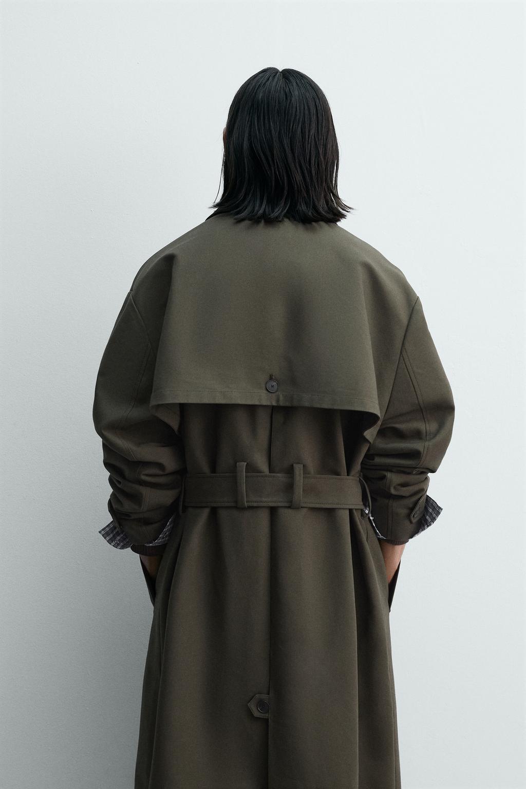 ТРЕНЧ С КОНТРАСТНЫМ ВОРОТНИКОМ - LIMITED EDITION