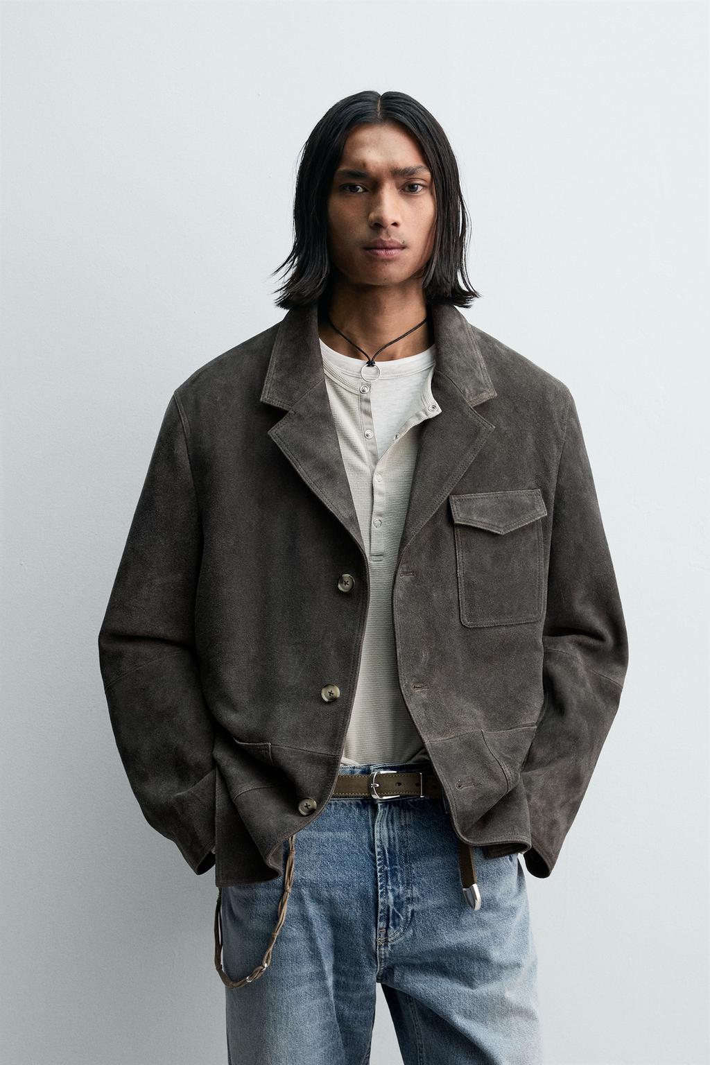 БЛЕЙЗЕР ИЗ ЗАМШИ - LIMITED EDITION