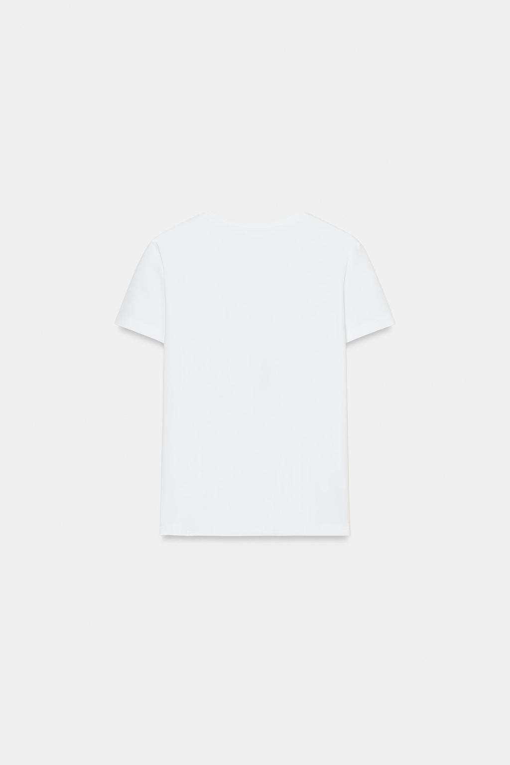 ФУТБОЛКА INTERLOCK С V-ОБРАЗНЫМ ВЫРЕЗОМ