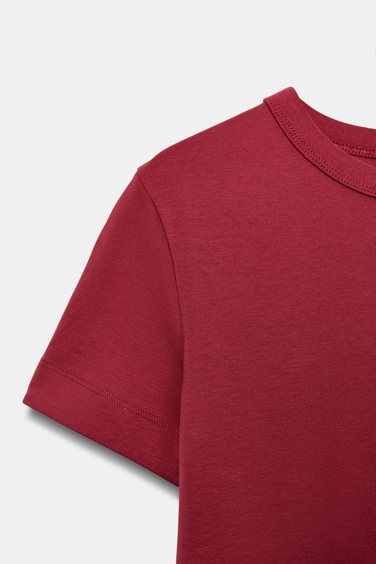 ФУТБОЛКА INTERLOCK С КОРОТКИМИ РУКАВАМИ