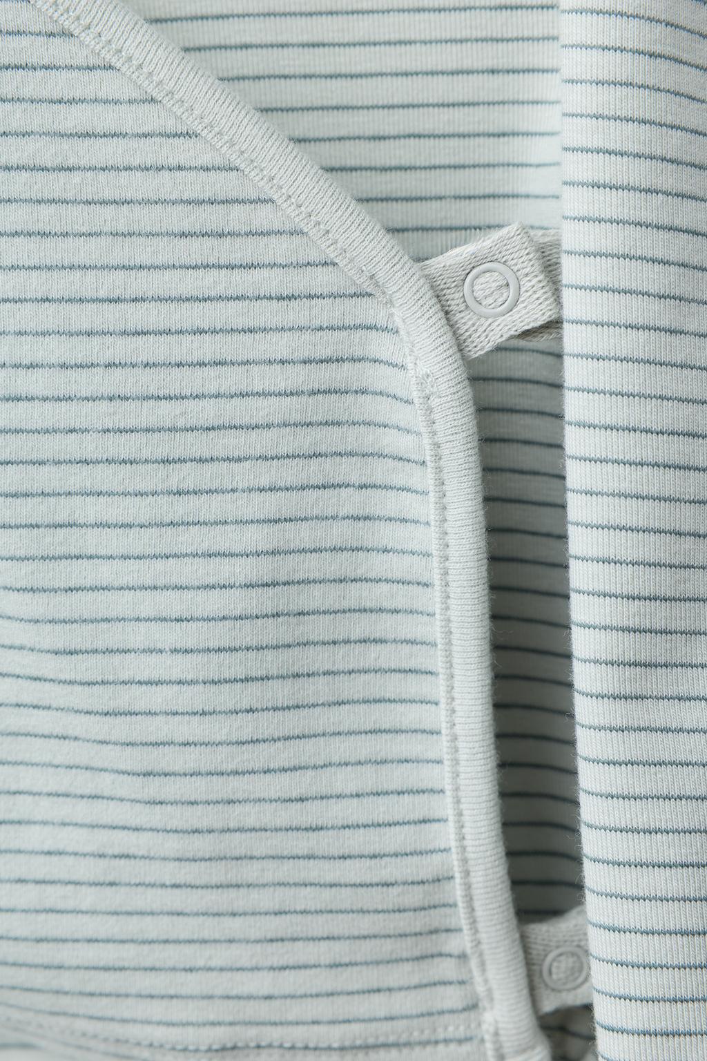 КОМПЛЕКТ ИЗ БОДИ И БРЮК-ШАРОВАРОВ В ПОЛОСКУ