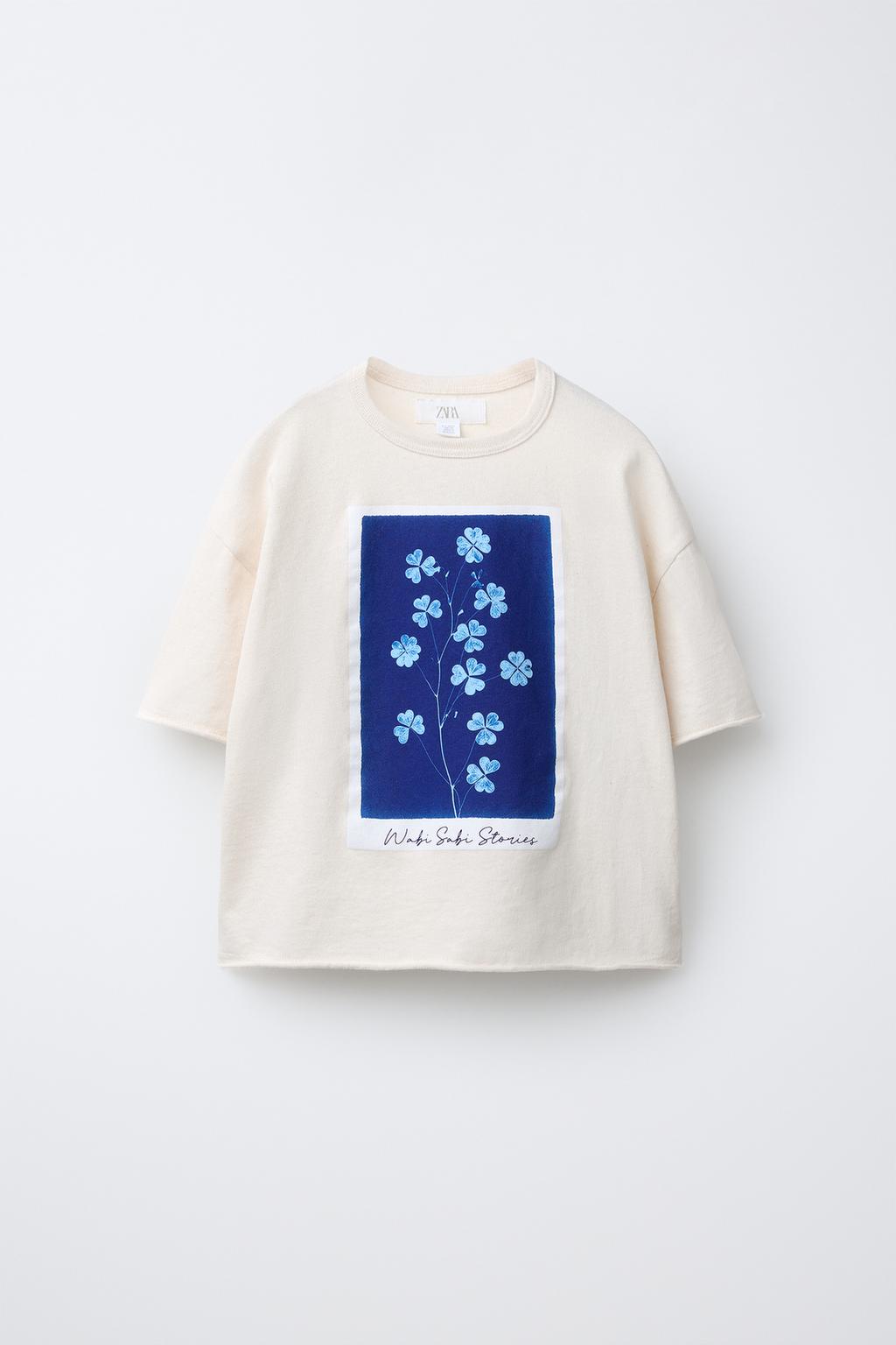 МАЙКА С ЦВЕТОЧНЫМ ПРИНТОМ