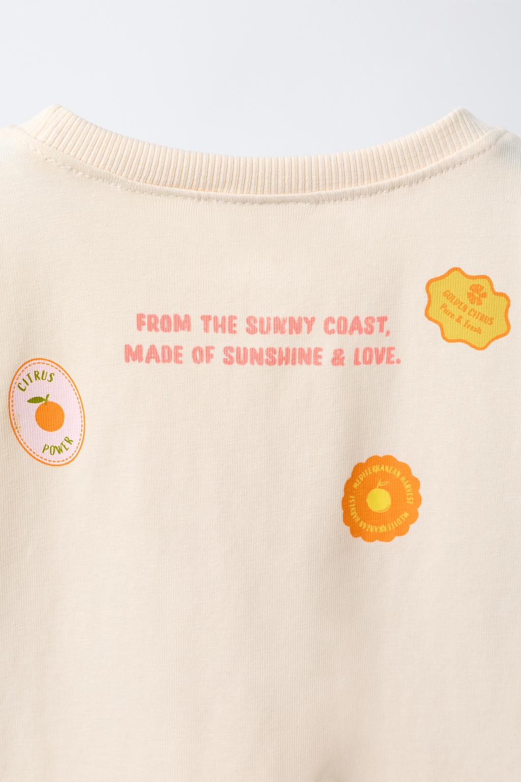 ФУТБОЛКА С ПРИНТОМ «ФРУКТЫ»