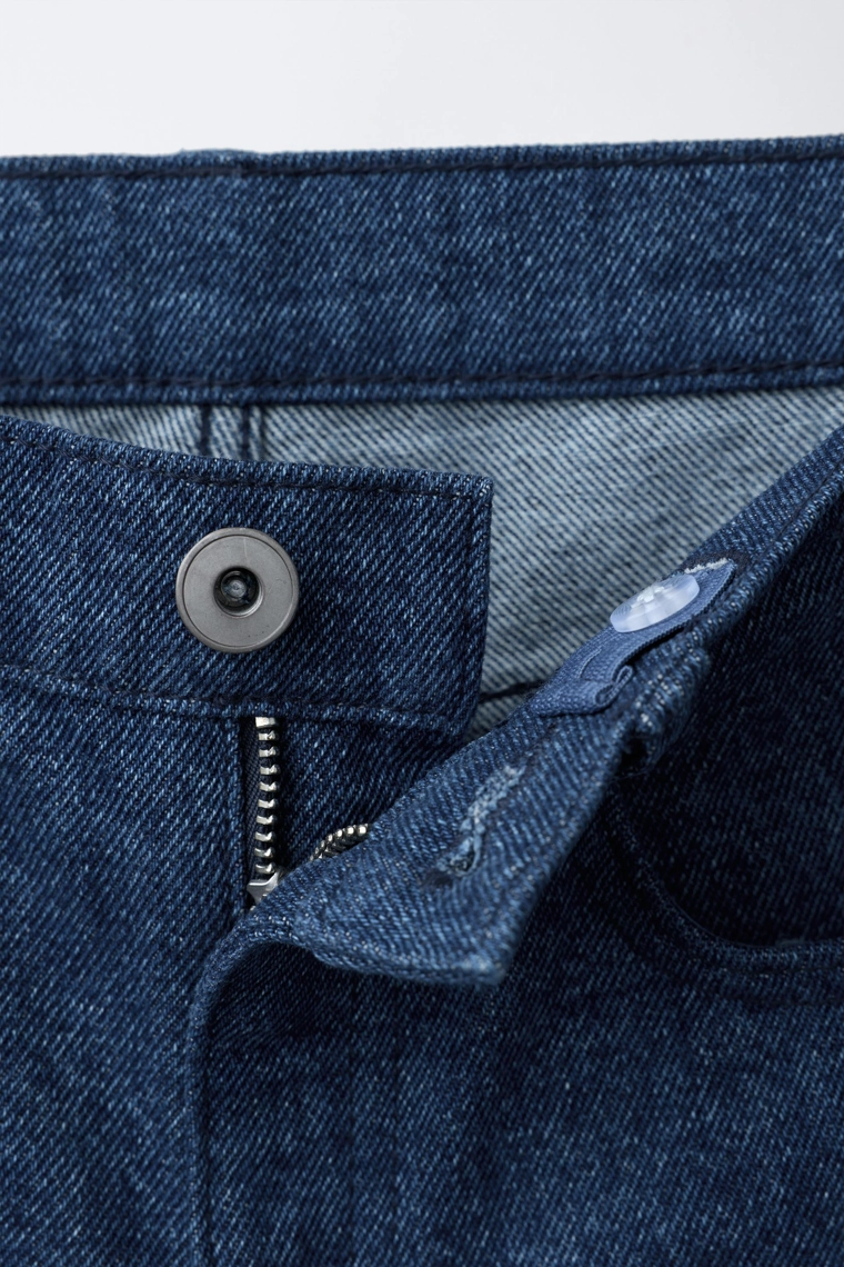 Бермуды длинные с меланжевым эффектом