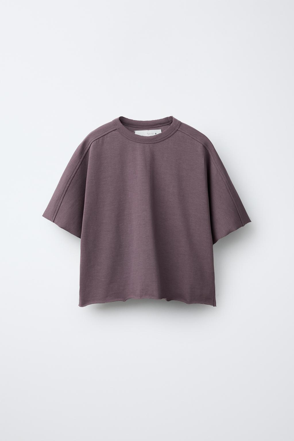 КОМПЛЕКТ ИЗ ФУТБОЛКИ И БРЮК КЮЛОТ HEAVY WEIGHT С ДЕКОРАТИВНЫМИ ШВАМИ