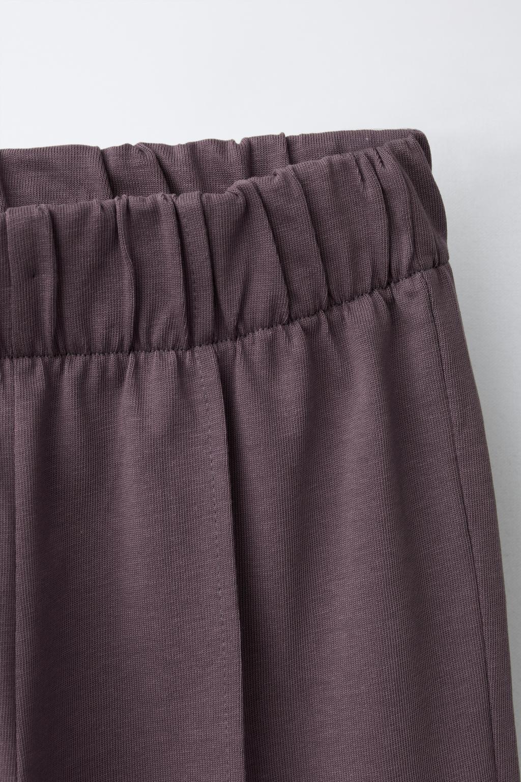 КОМПЛЕКТ ИЗ ФУТБОЛКИ И БРЮК КЮЛОТ HEAVY WEIGHT С ДЕКОРАТИВНЫМИ ШВАМИ