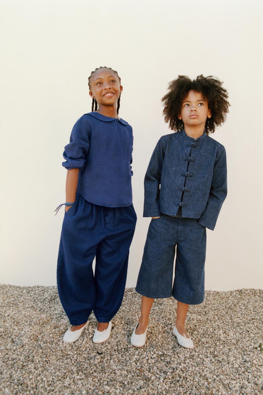 РУБАШКА С КРУГЛЫМ ВОРОТНИКОМ ИЗ 100% ЛЬНА