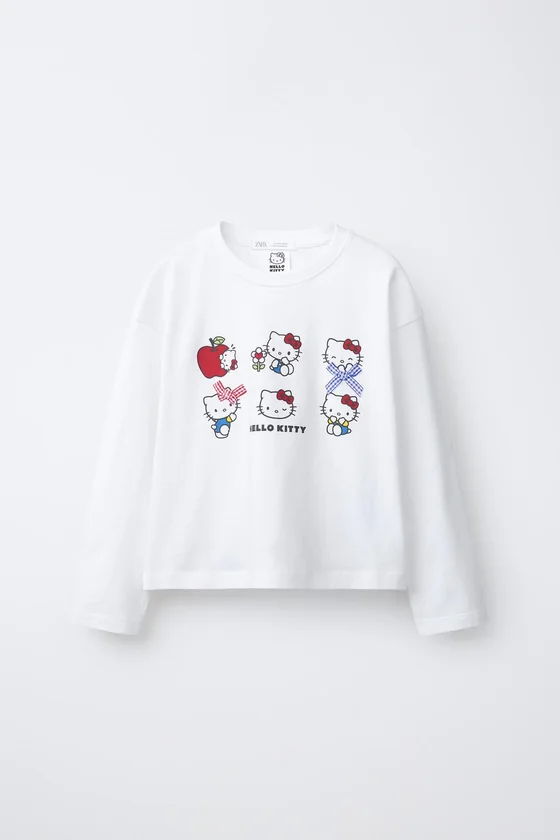 6-14 ЛЕТ/ПИЖАМА С ПРИНТОМ HELLO KITTY © SANRIO