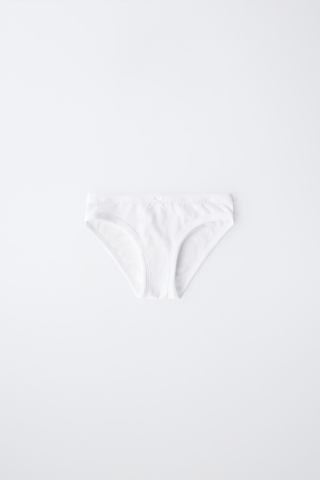 6–14 ЛЕТ/ НАБОР ИЗ ТРЕХ ОДНОТОННЫХ ТРУСОВ