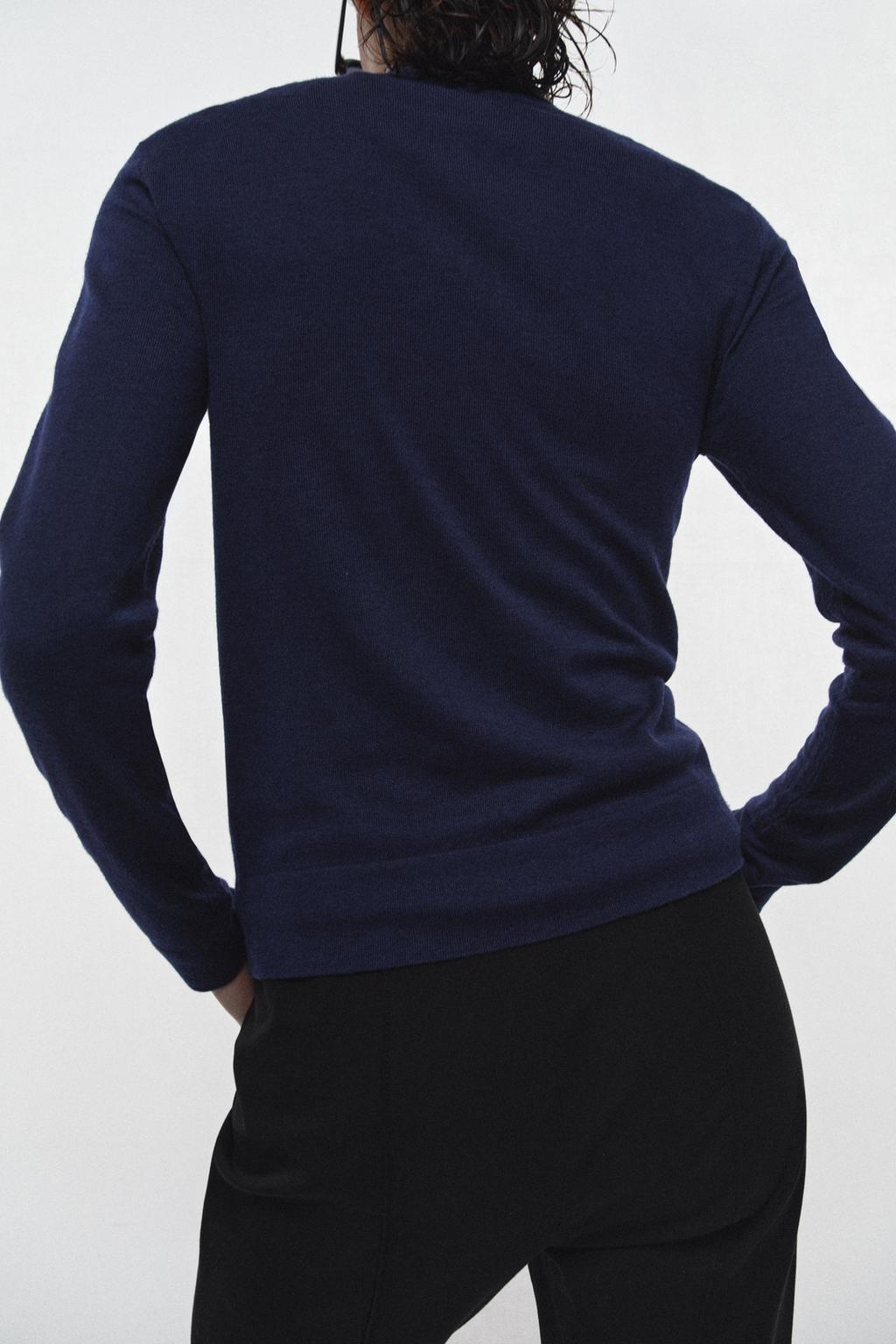 КАРДИГАН ИЗ СВЕРХТОНКОГО ТРИКОТАЖА