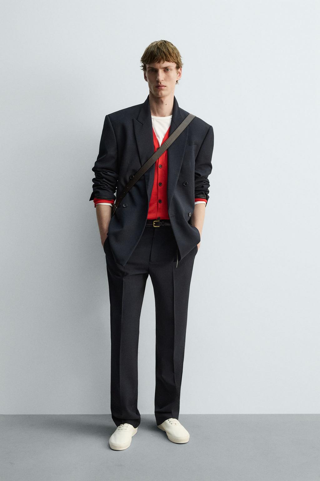 КОСТЮМНЫЕ БРЮКИ STRAIGHT FIT ИЗ ШЕРСТИ LIMITED EDITION