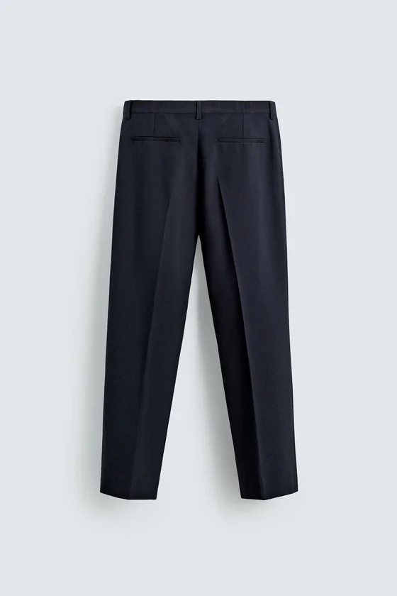 КОСТЮМНЫЕ БРЮКИ STRAIGHT FIT ИЗ ШЕРСТИ LIMITED EDITION