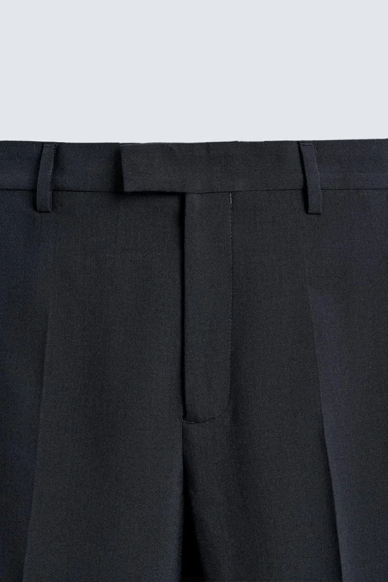 КОСТЮМНЫЕ БРЮКИ STRAIGHT FIT ИЗ ШЕРСТИ LIMITED EDITION