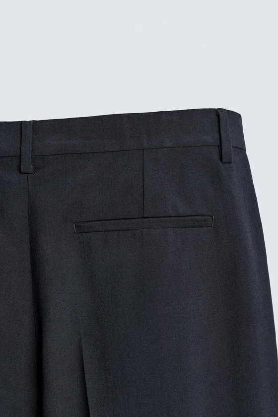 КОСТЮМНЫЕ БРЮКИ STRAIGHT FIT ИЗ ШЕРСТИ LIMITED EDITION