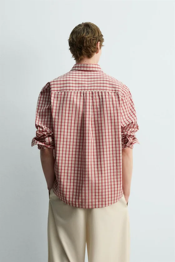 РУБАШКА RELAXED FIT В КЛЕТКУ — LIMITED EDITION