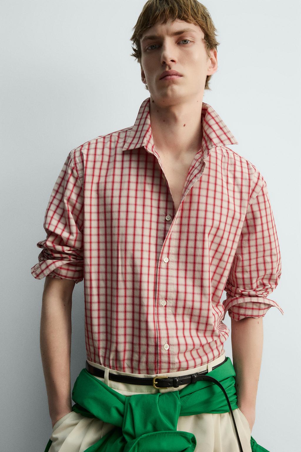 РУБАШКА RELAXED FIT В КЛЕТКУ — LIMITED EDITION