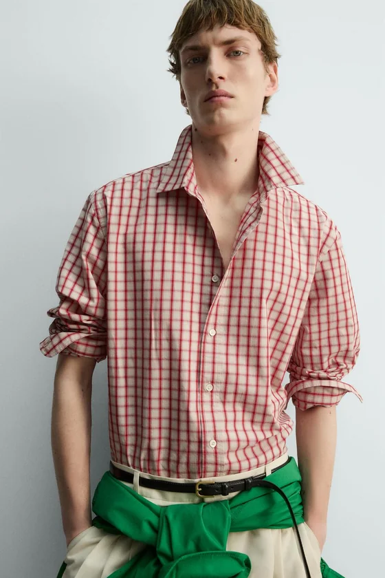 РУБАШКА RELAXED FIT В КЛЕТКУ — LIMITED EDITION