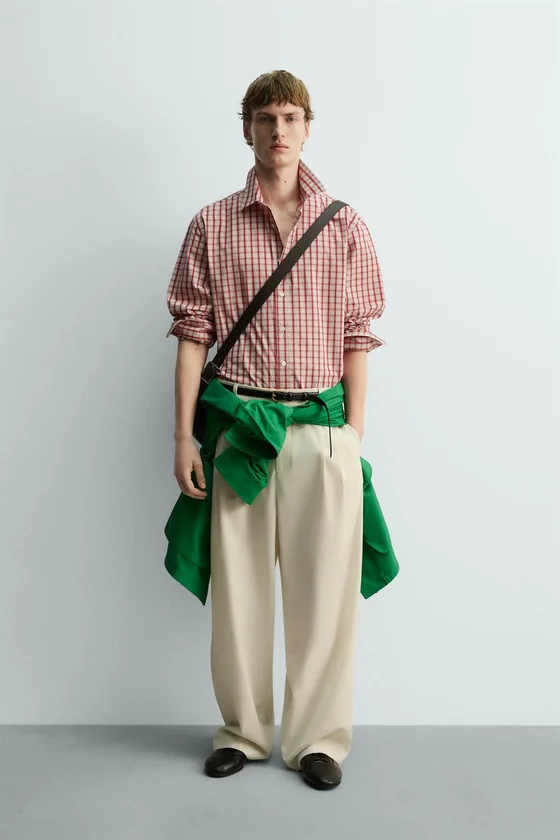 РУБАШКА RELAXED FIT В КЛЕТКУ — LIMITED EDITION