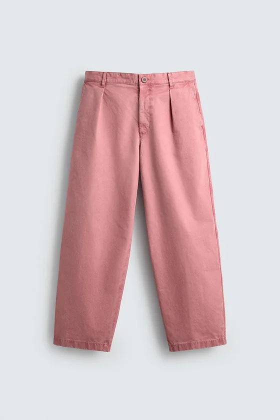 БРЮКИ RELAXED FIT СО СКЛАДКАМИ LIMITED EDITION