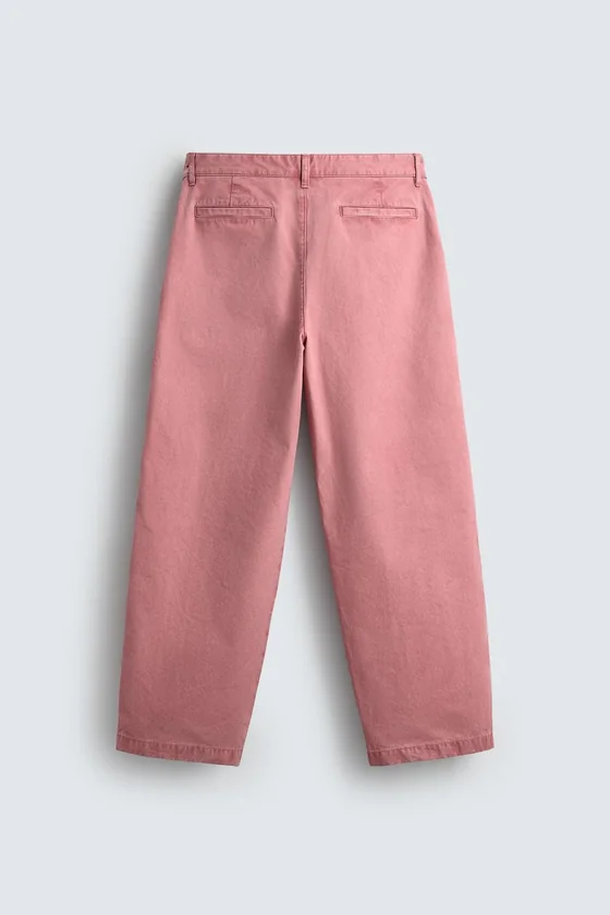 БРЮКИ RELAXED FIT СО СКЛАДКАМИ LIMITED EDITION