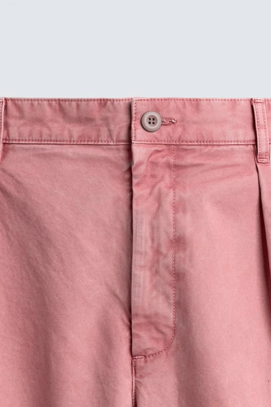 БРЮКИ RELAXED FIT СО СКЛАДКАМИ LIMITED EDITION