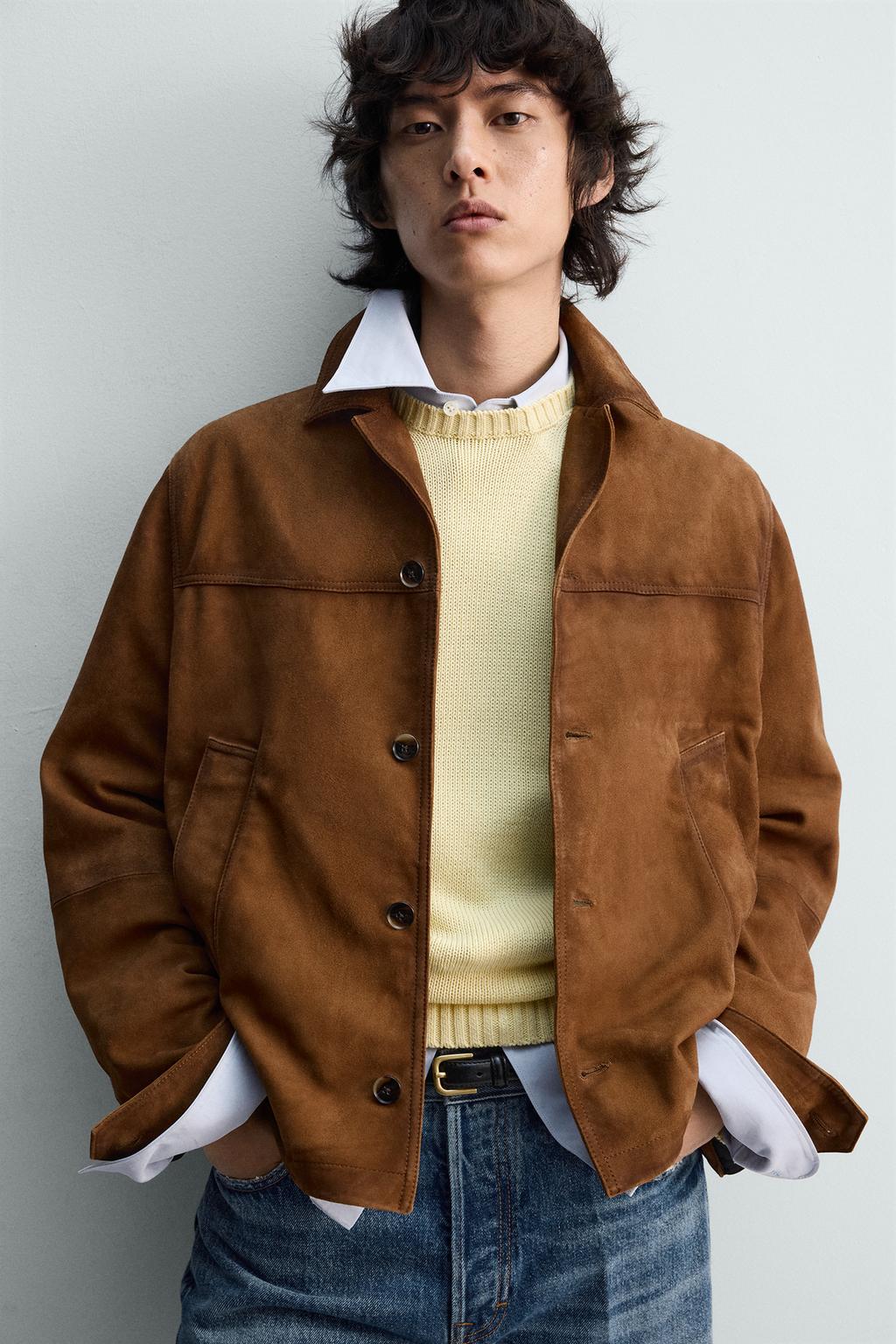 ЗАМШЕВАЯ КУРТКА СВОБОДНОГО КРОЯ — LIMITED EDITION