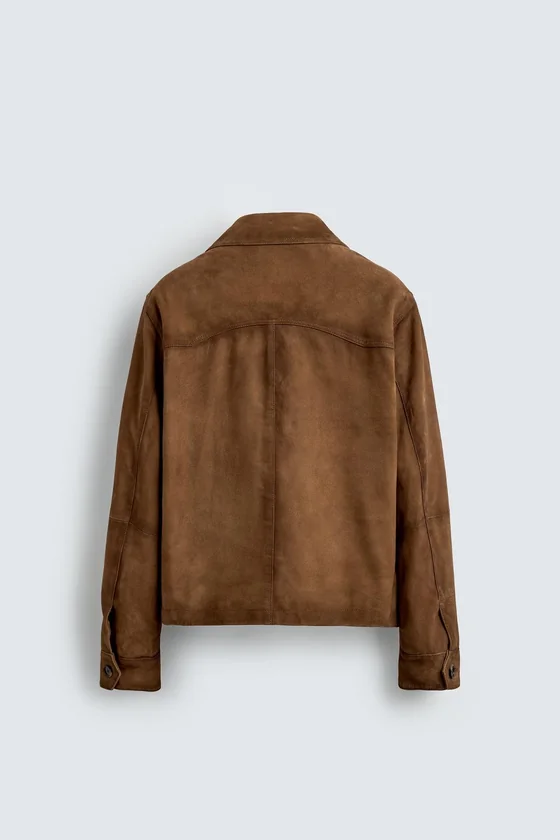 ЗАМШЕВАЯ КУРТКА СВОБОДНОГО КРОЯ — LIMITED EDITION