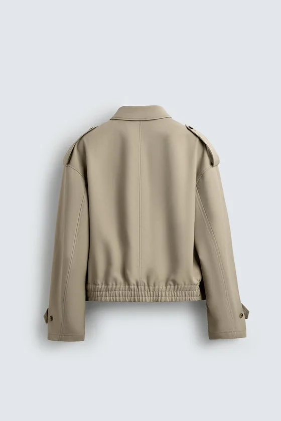 УКОРОЧЕННАЯ КУРТКА С ХЛЯСТИКАМИ LIMITED EDITION