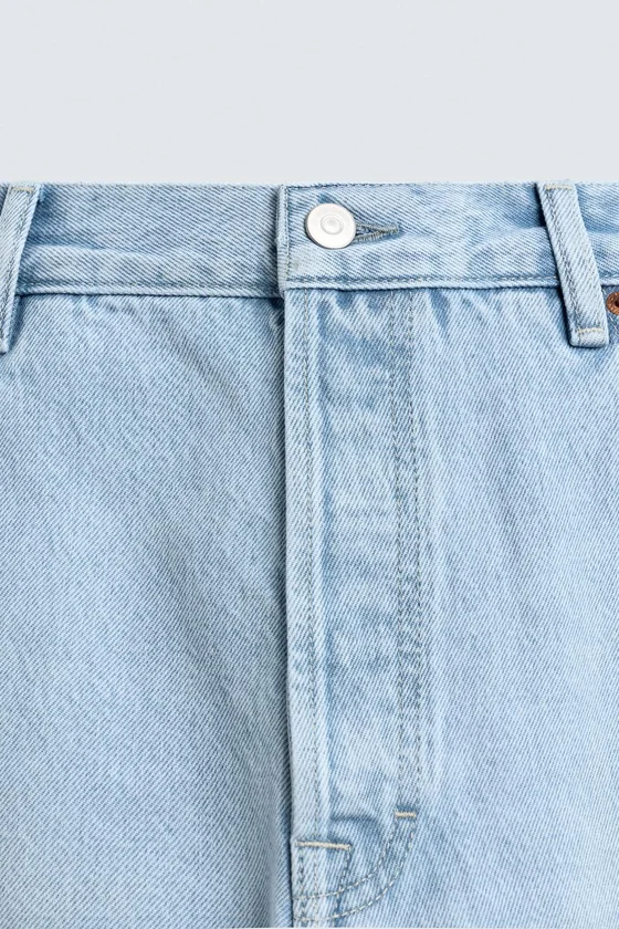 ДЖИНСЫ STRAIGHT FIT С РАЗРЕЗАМИ