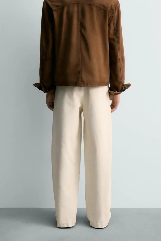 БРЮКИ RELAXED FIT СО СКЛАДКАМИ LIMITED EDITION