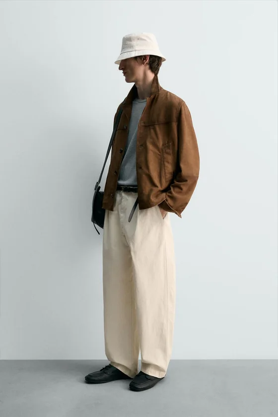 БРЮКИ RELAXED FIT СО СКЛАДКАМИ LIMITED EDITION