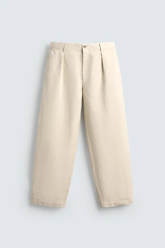 БРЮКИ RELAXED FIT СО СКЛАДКАМИ LIMITED EDITION