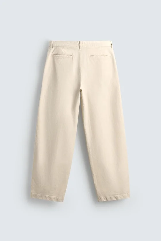 БРЮКИ RELAXED FIT СО СКЛАДКАМИ LIMITED EDITION