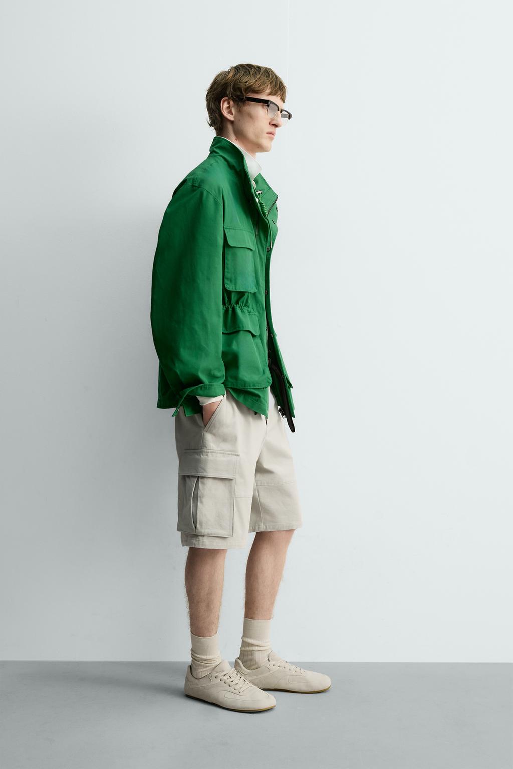 КУРТКА СВОБОДНОГО КРОЯ С КАРМАНАМИ