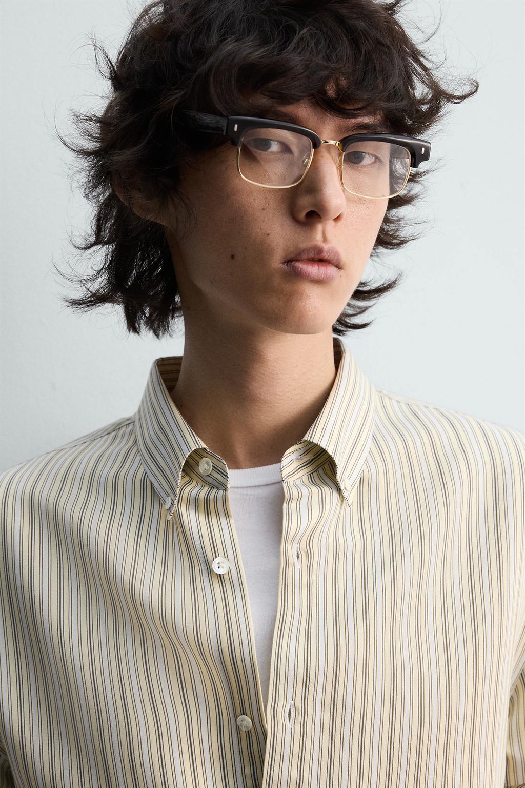 РУБАШКА СВОБОДНОГО КРОЯ В ПОЛОСКУ LIMITED EDITION