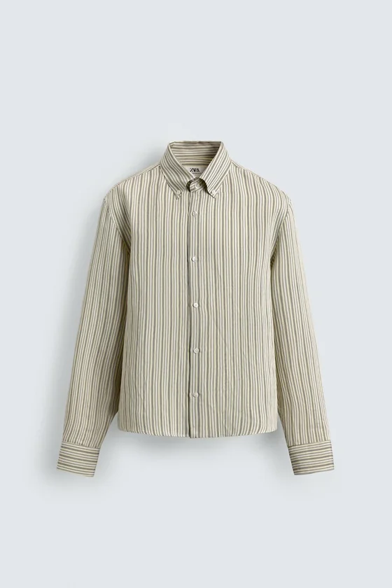 РУБАШКА СВОБОДНОГО КРОЯ В ПОЛОСКУ LIMITED EDITION