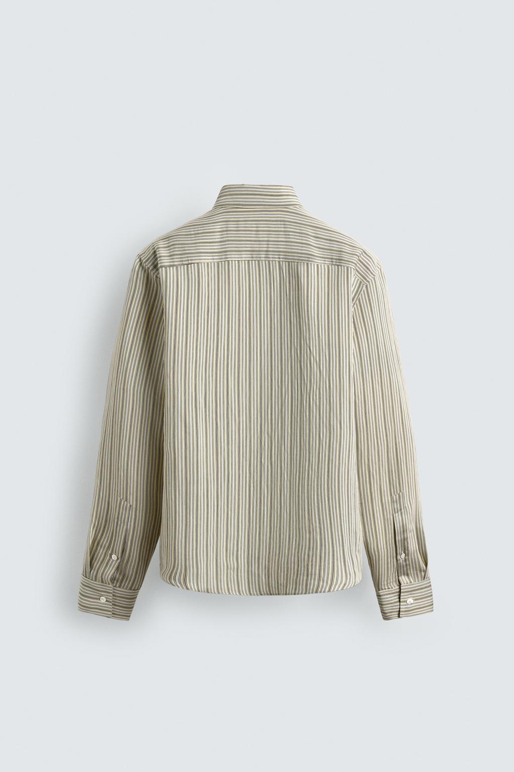 РУБАШКА СВОБОДНОГО КРОЯ В ПОЛОСКУ LIMITED EDITION