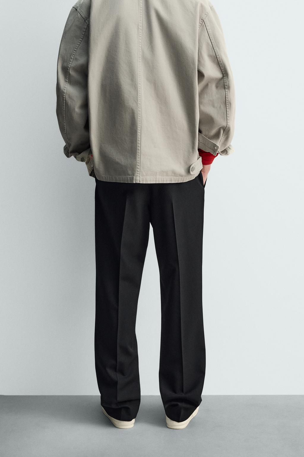 БРЮКИ STRAIGHT FIT ИЗ СМЕСОВОЙ ШЕРСТИ — LIMITED EDITION