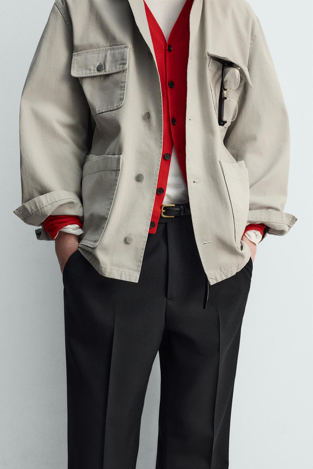 БРЮКИ STRAIGHT FIT ИЗ СМЕСОВОЙ ШЕРСТИ — LIMITED EDITION